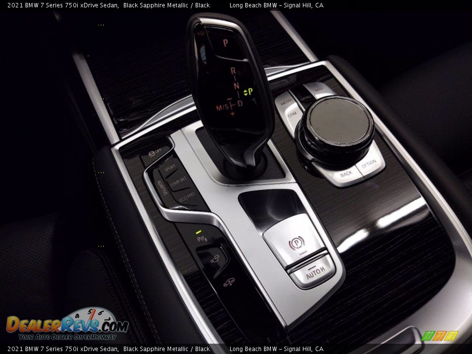2021 BMW 7 Series 750i xDrive Sedan Black Sapphire Metallic / Black Photo #22