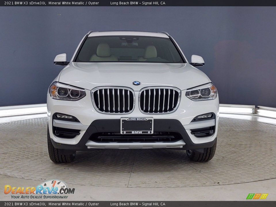 2021 BMW X3 sDrive30i Mineral White Metallic / Oyster Photo #2