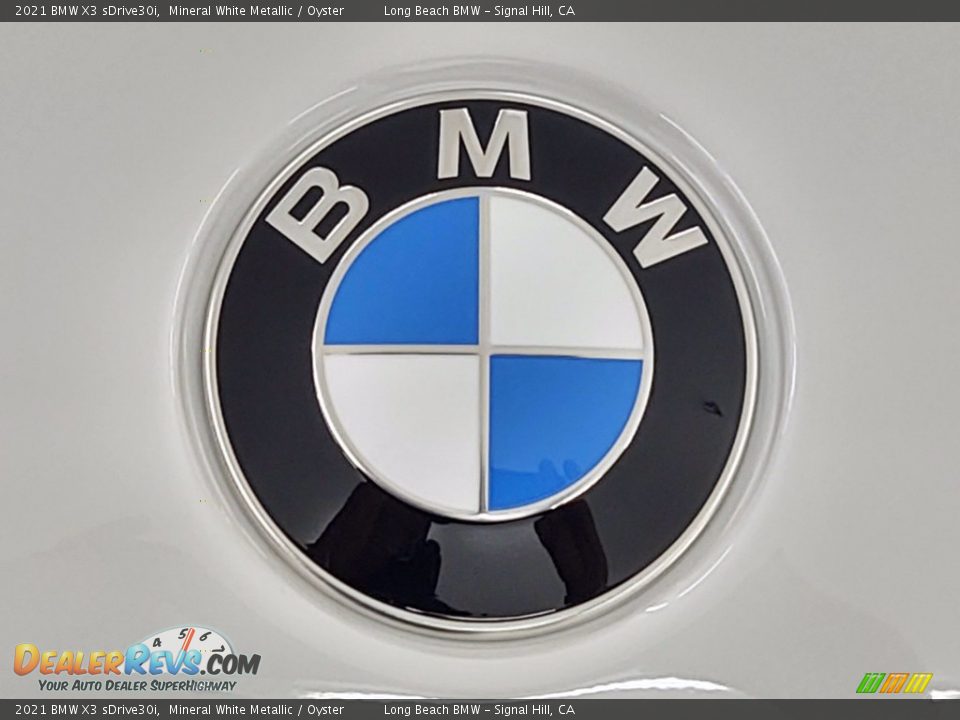 2021 BMW X3 sDrive30i Mineral White Metallic / Oyster Photo #5