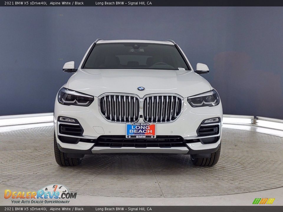 2021 BMW X5 sDrive40i Alpine White / Black Photo #2