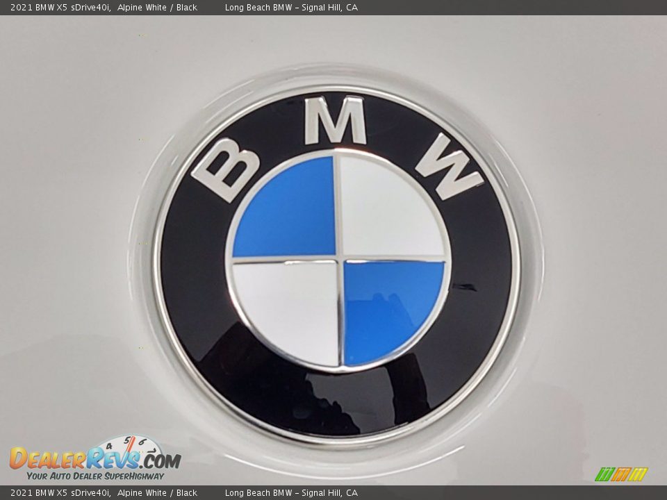 2021 BMW X5 sDrive40i Alpine White / Black Photo #5