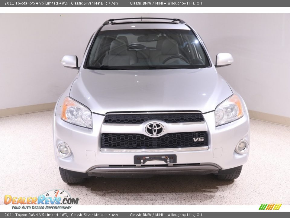 2011 Toyota RAV4 V6 Limited 4WD Classic Silver Metallic / Ash Photo #2