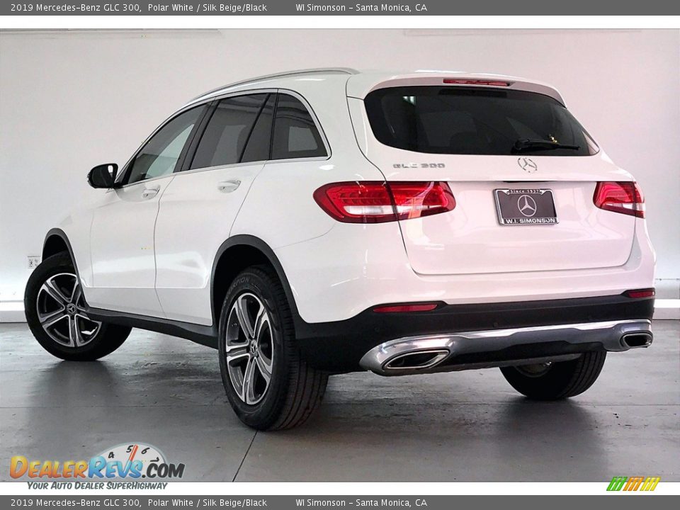 2019 Mercedes-Benz GLC 300 Polar White / Silk Beige/Black Photo #10