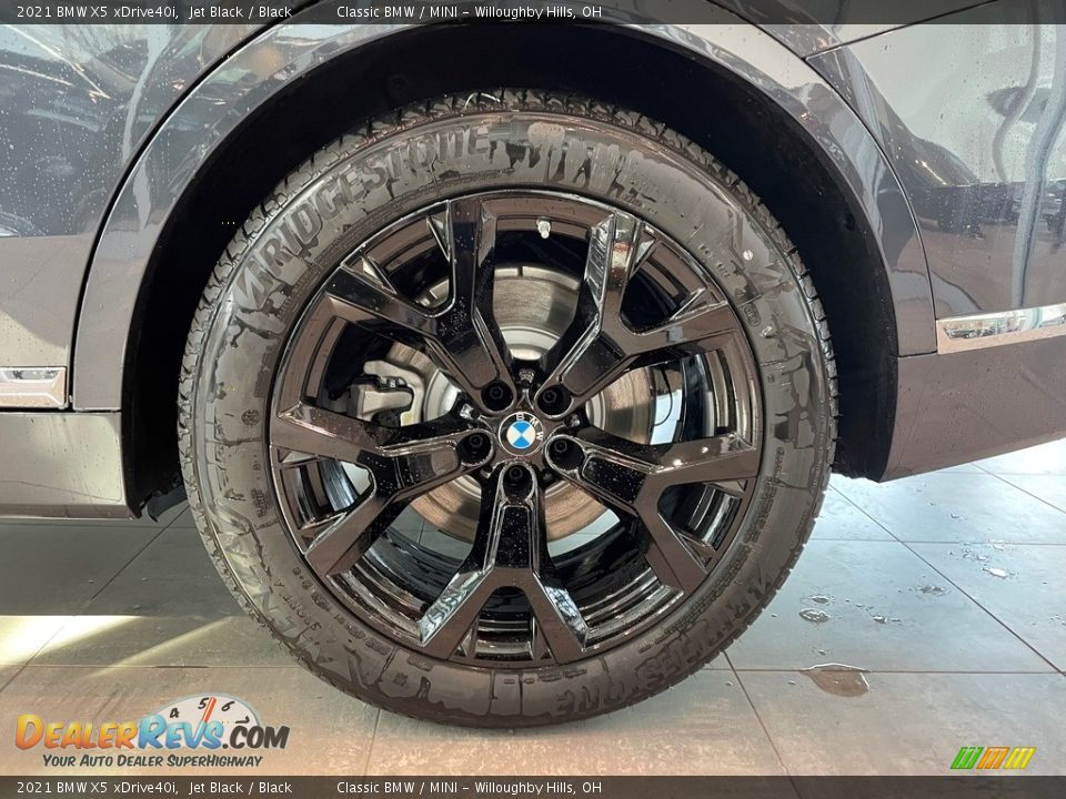 2021 BMW X5 xDrive40i Jet Black / Black Photo #6