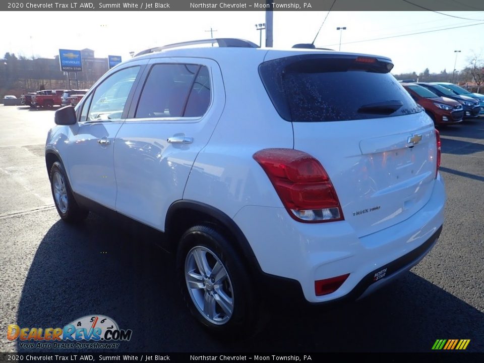 2020 Chevrolet Trax LT AWD Summit White / Jet Black Photo #3