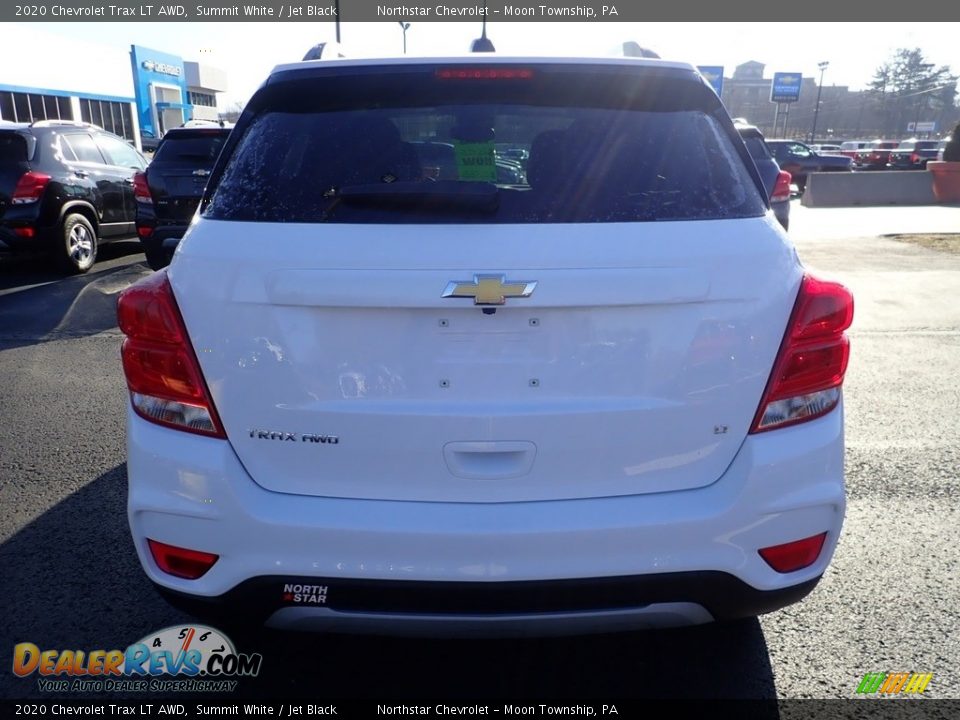 2020 Chevrolet Trax LT AWD Summit White / Jet Black Photo #4