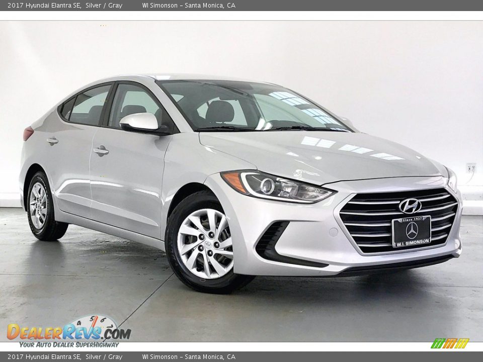 2017 Hyundai Elantra SE Silver / Gray Photo #32