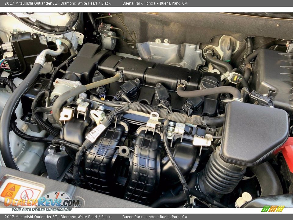 2017 Mitsubishi Outlander SE 2.4 Liter DOHC 16-Valve MIVEC 4 Cylinder Engine Photo #31