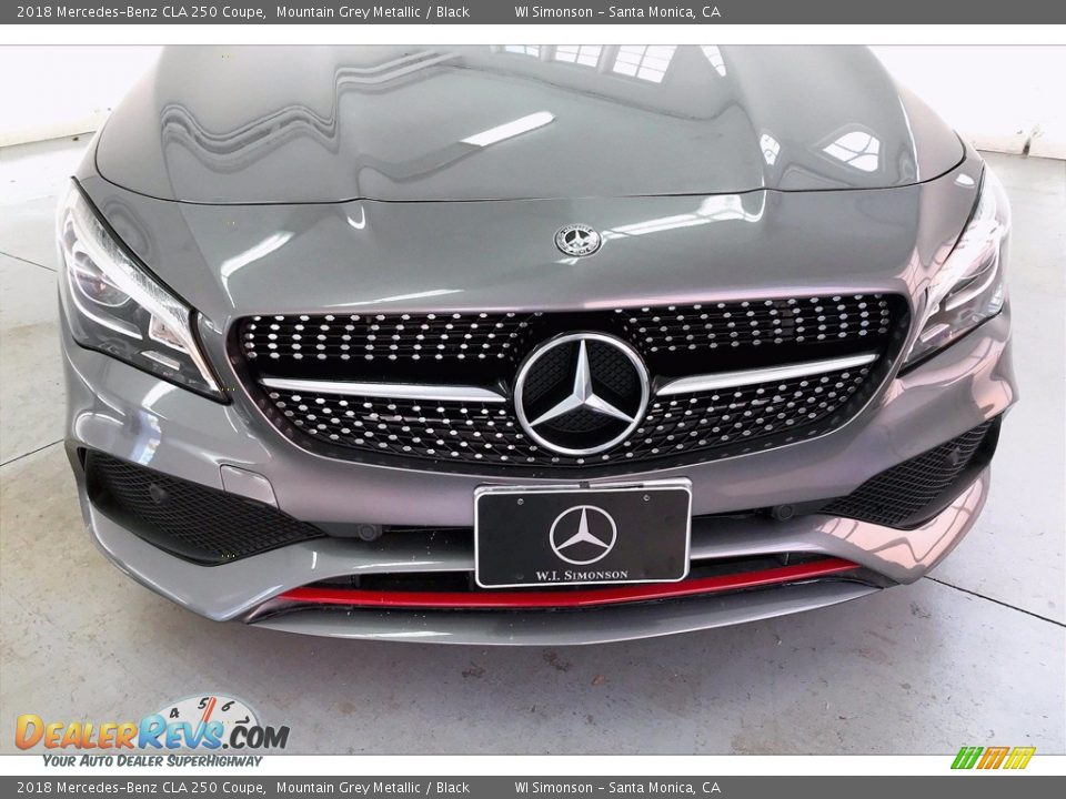 2018 Mercedes-Benz CLA 250 Coupe Mountain Grey Metallic / Black Photo #30