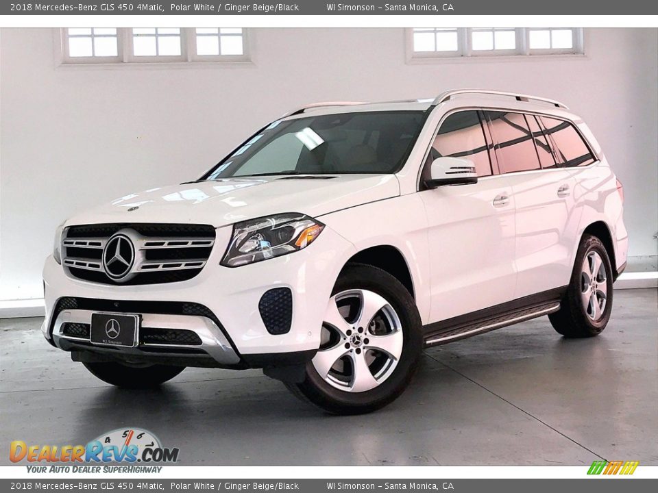 Front 3/4 View of 2018 Mercedes-Benz GLS 450 4Matic Photo #12