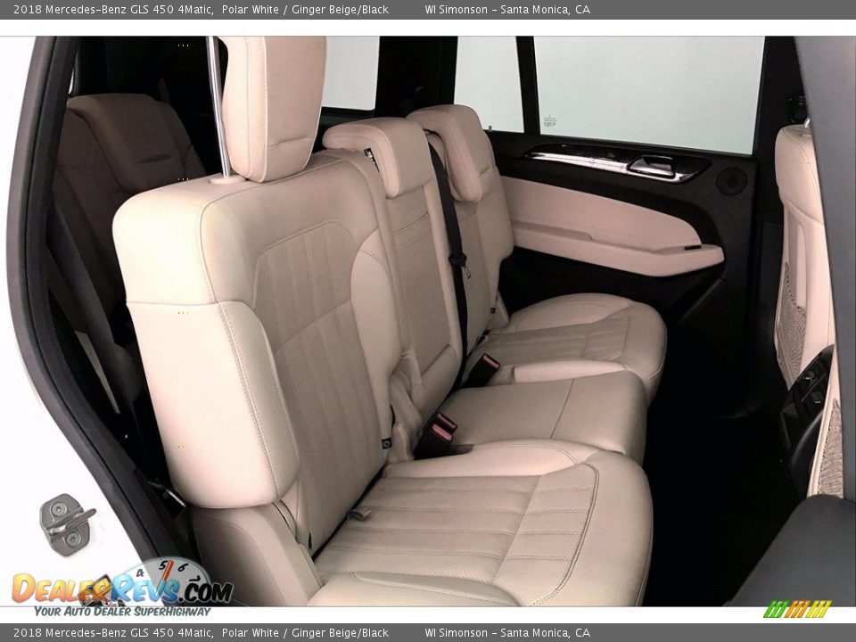 Rear Seat of 2018 Mercedes-Benz GLS 450 4Matic Photo #19