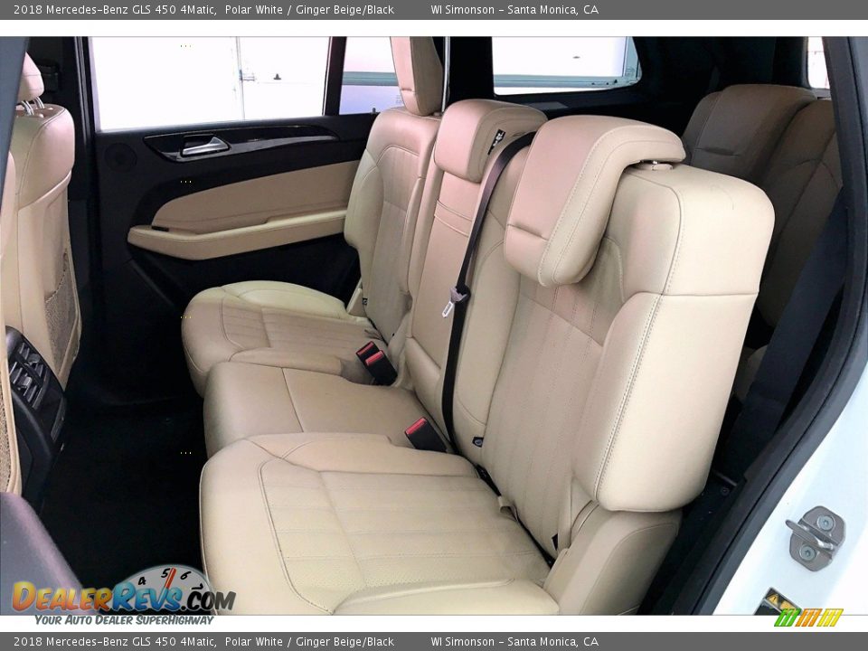 Rear Seat of 2018 Mercedes-Benz GLS 450 4Matic Photo #20