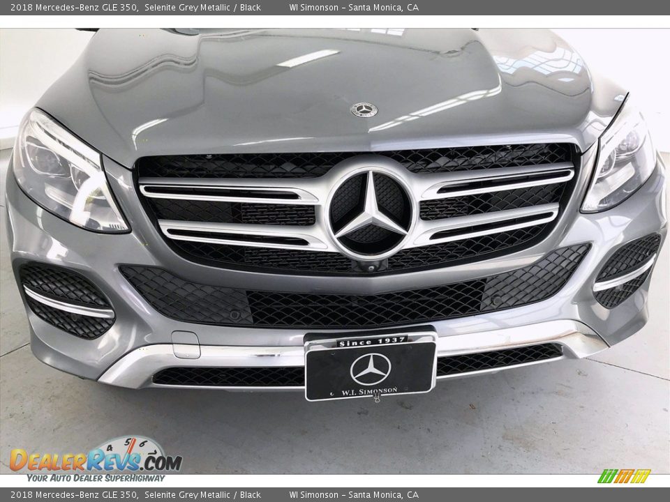 2018 Mercedes-Benz GLE 350 Selenite Grey Metallic / Black Photo #30