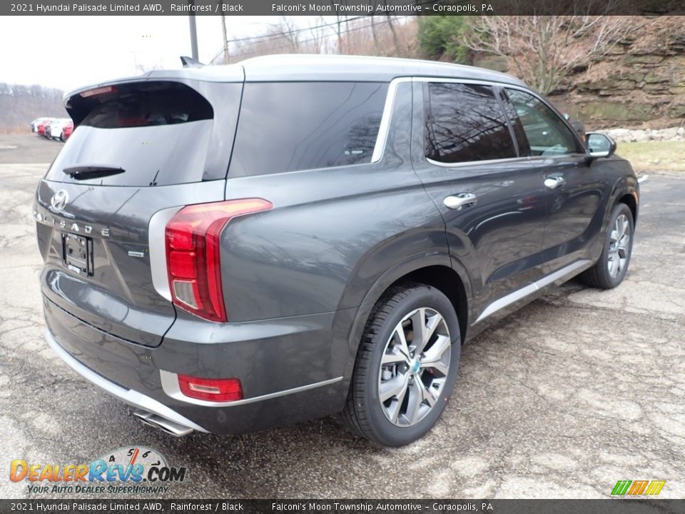 2021 Hyundai Palisade Limited AWD Rainforest / Black Photo #2