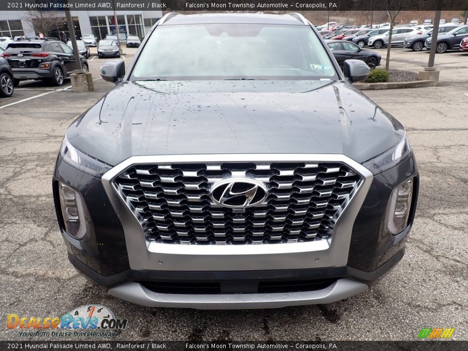 2021 Hyundai Palisade Limited AWD Rainforest / Black Photo #4