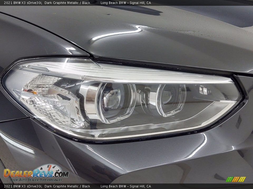 2021 BMW X3 sDrive30i Dark Graphite Metallic / Black Photo #4