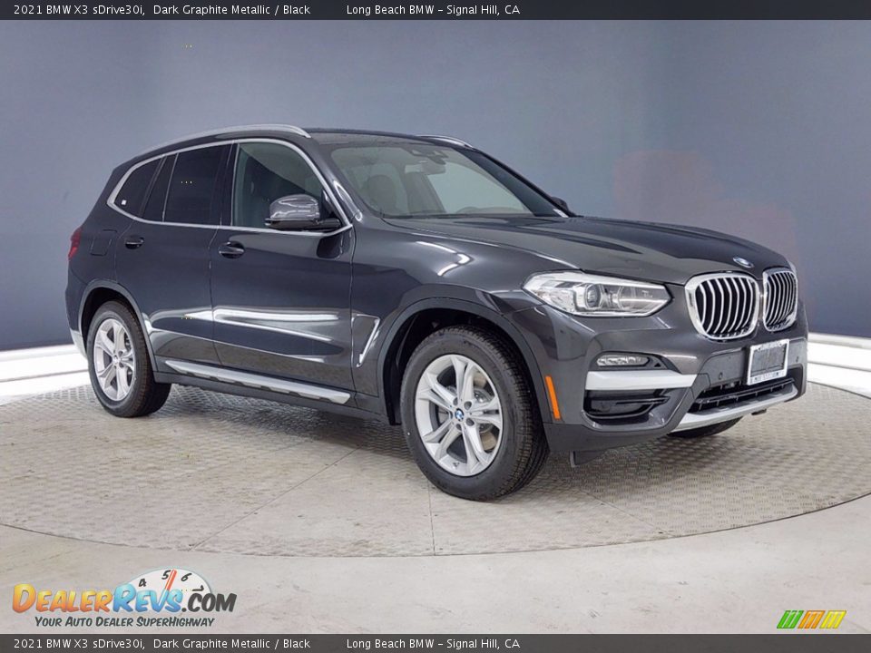 Front 3/4 View of 2021 BMW X3 sDrive30i Photo #27