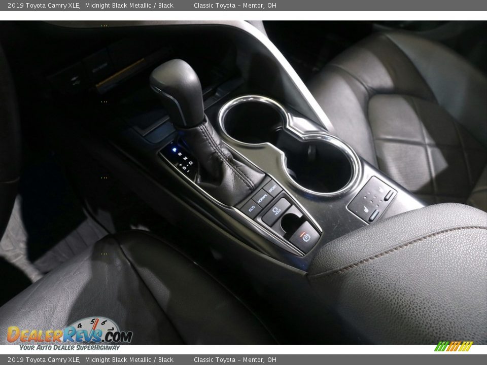 2019 Toyota Camry XLE Midnight Black Metallic / Black Photo #13
