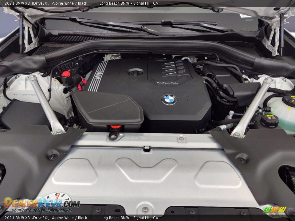 2021 BMW X3 sDrive30i 2.0 Liter TwinPower Turbocharged DOHC 16-Valve Inline 4 Cylinder Engine Photo #9