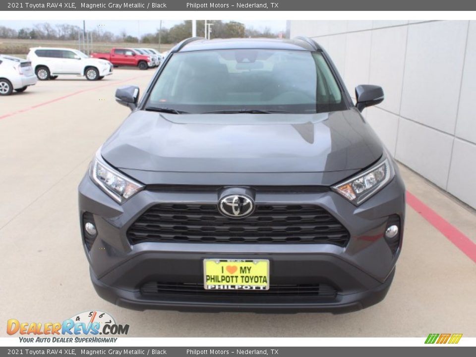 2021 Toyota RAV4 XLE Magnetic Gray Metallic / Black Photo #3