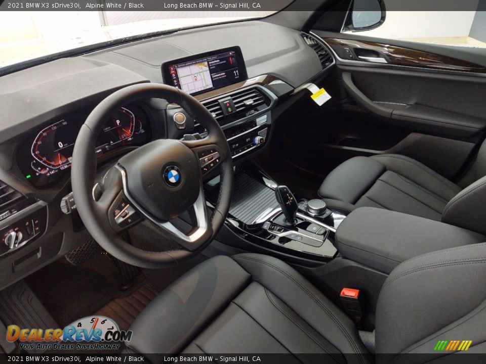 Front Seat of 2021 BMW X3 sDrive30i Photo #12