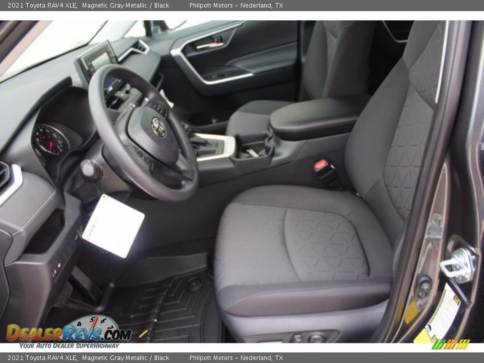 2021 Toyota RAV4 XLE Magnetic Gray Metallic / Black Photo #10