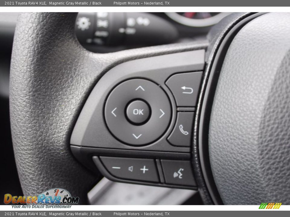 2021 Toyota RAV4 XLE Magnetic Gray Metallic / Black Photo #11