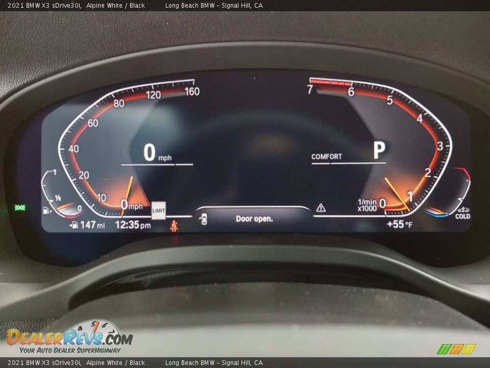 2021 BMW X3 sDrive30i Gauges Photo #17