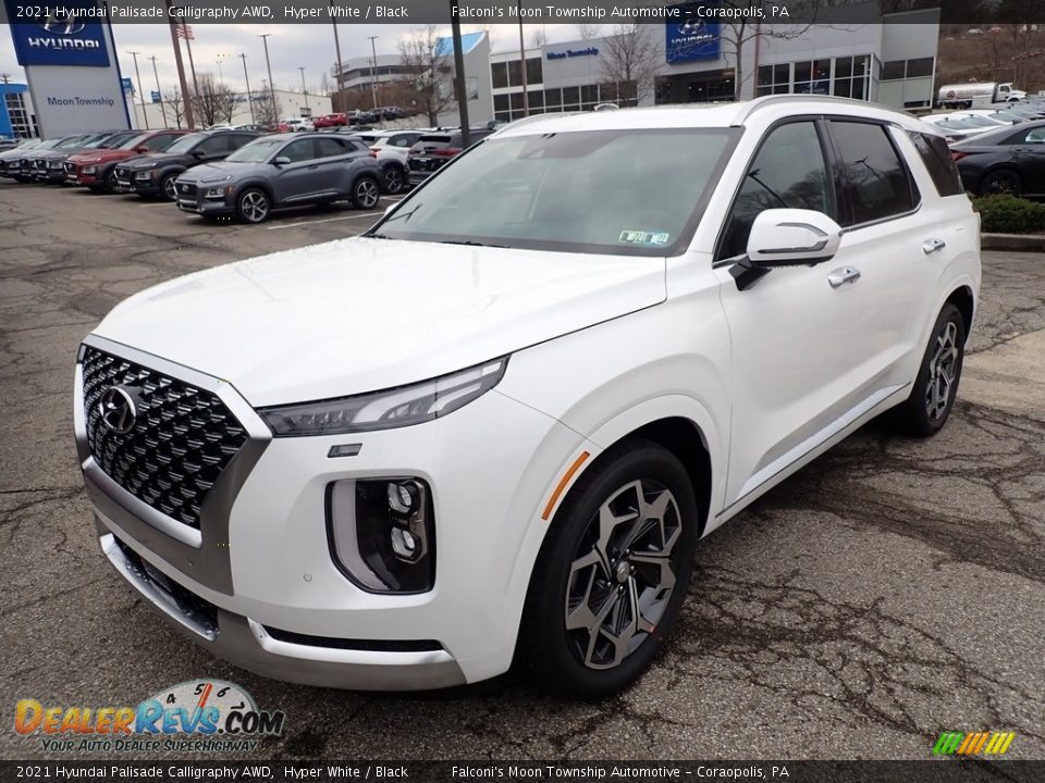 2021 Hyundai Palisade Calligraphy AWD Hyper White / Black Photo #5