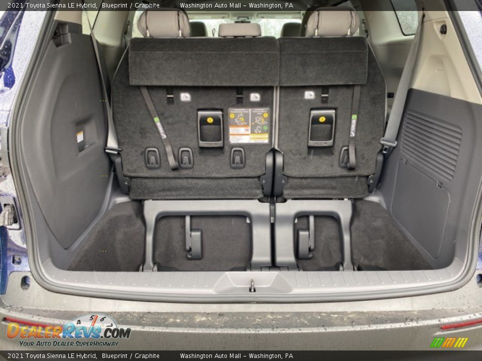 2021 Toyota Sienna LE Hybrid Blueprint / Graphite Photo #27