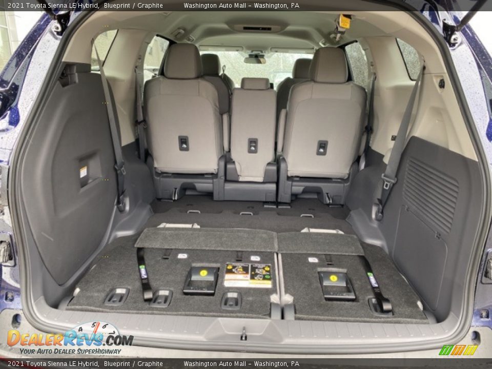 2021 Toyota Sienna LE Hybrid Blueprint / Graphite Photo #28