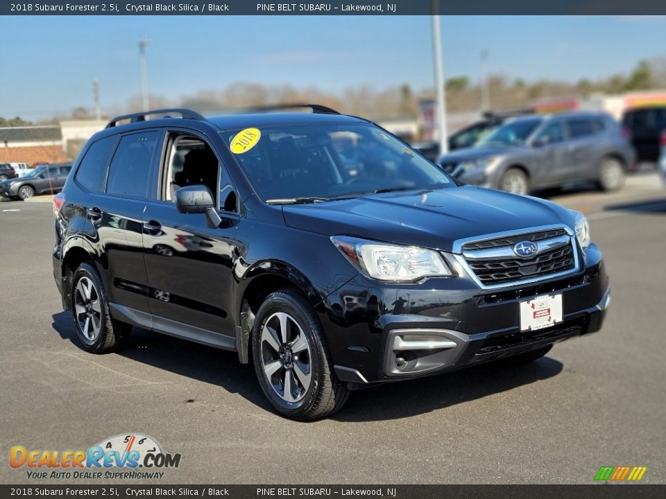 2018 Subaru Forester 2.5i Crystal Black Silica / Black Photo #12