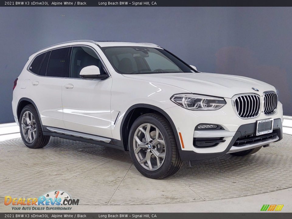 Front 3/4 View of 2021 BMW X3 sDrive30i Photo #27