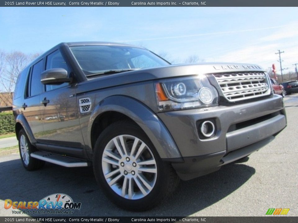2015 Land Rover LR4 HSE Luxury Corris Grey Metallic / Ebony Photo #1