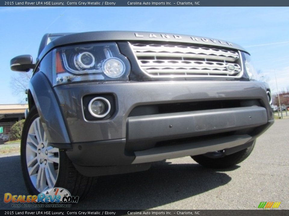 2015 Land Rover LR4 HSE Luxury Corris Grey Metallic / Ebony Photo #2