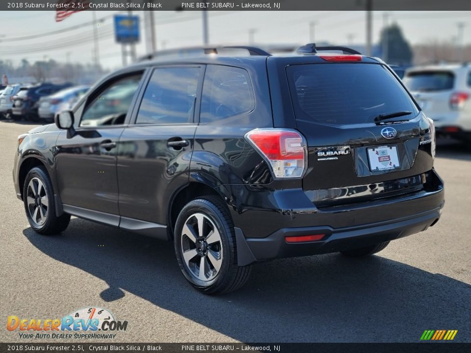 2018 Subaru Forester 2.5i Crystal Black Silica / Black Photo #16