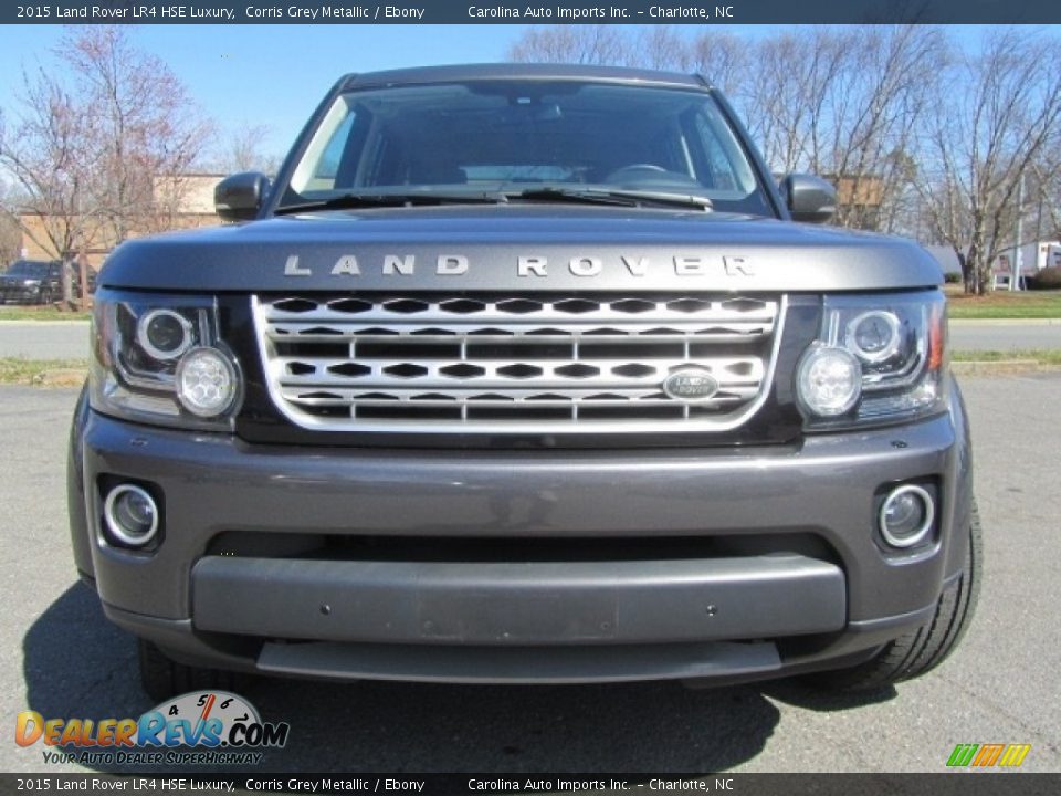 2015 Land Rover LR4 HSE Luxury Corris Grey Metallic / Ebony Photo #4