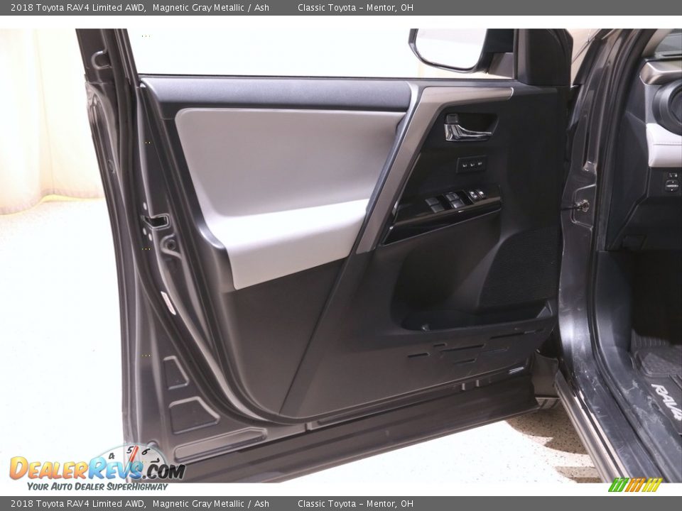 2018 Toyota RAV4 Limited AWD Magnetic Gray Metallic / Ash Photo #4