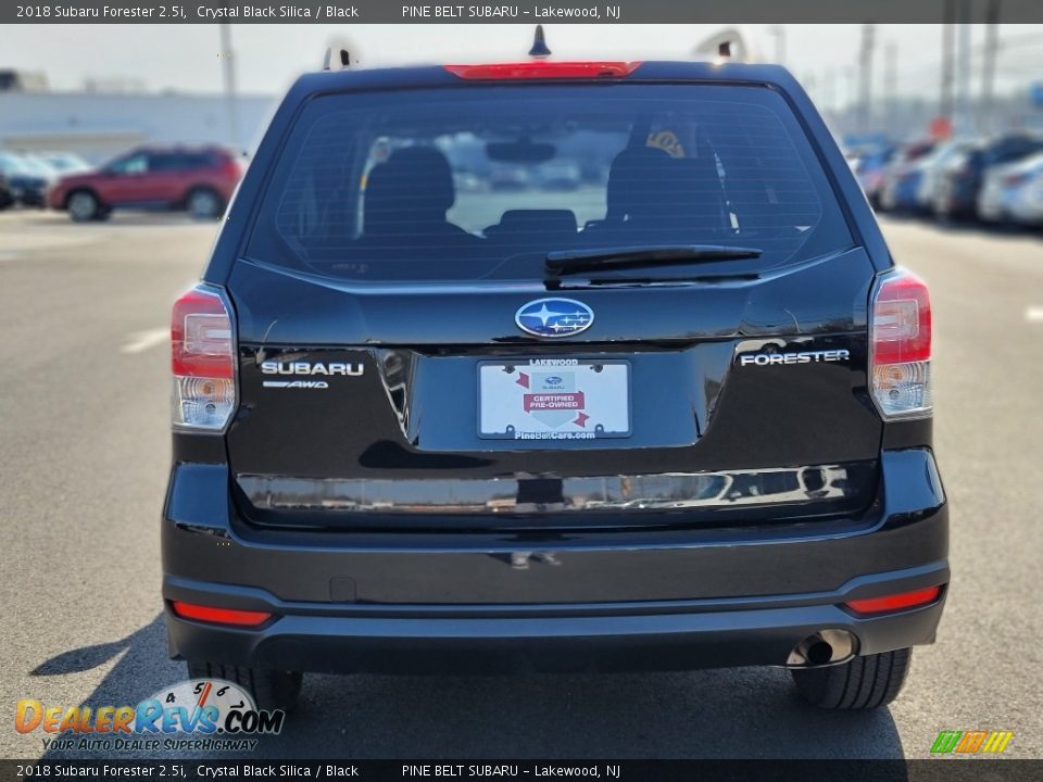 2018 Subaru Forester 2.5i Crystal Black Silica / Black Photo #18