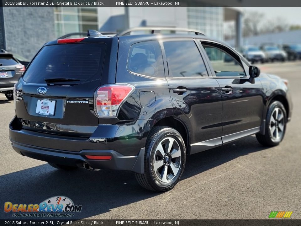 2018 Subaru Forester 2.5i Crystal Black Silica / Black Photo #19