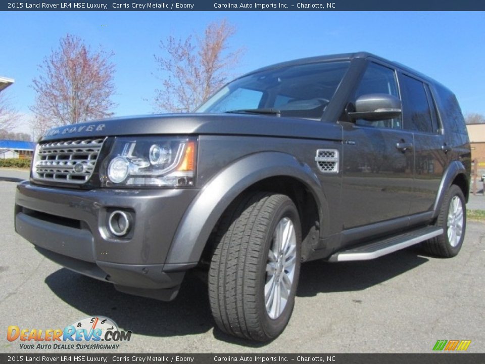 2015 Land Rover LR4 HSE Luxury Corris Grey Metallic / Ebony Photo #6