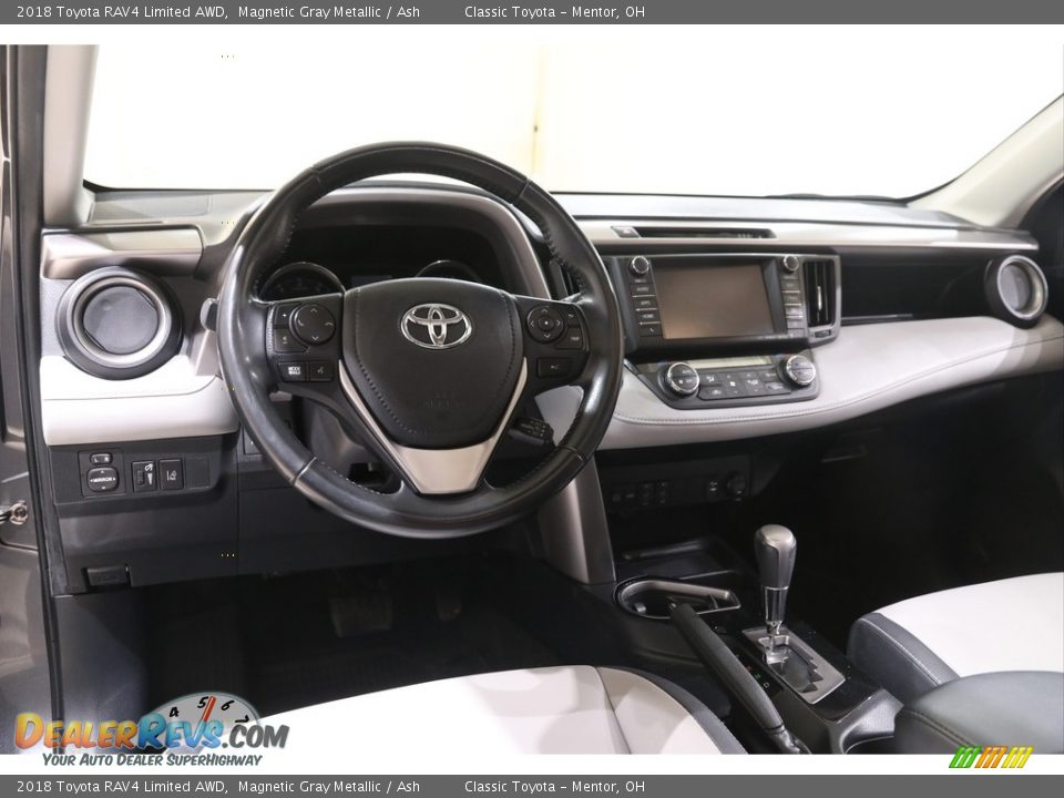 2018 Toyota RAV4 Limited AWD Magnetic Gray Metallic / Ash Photo #6