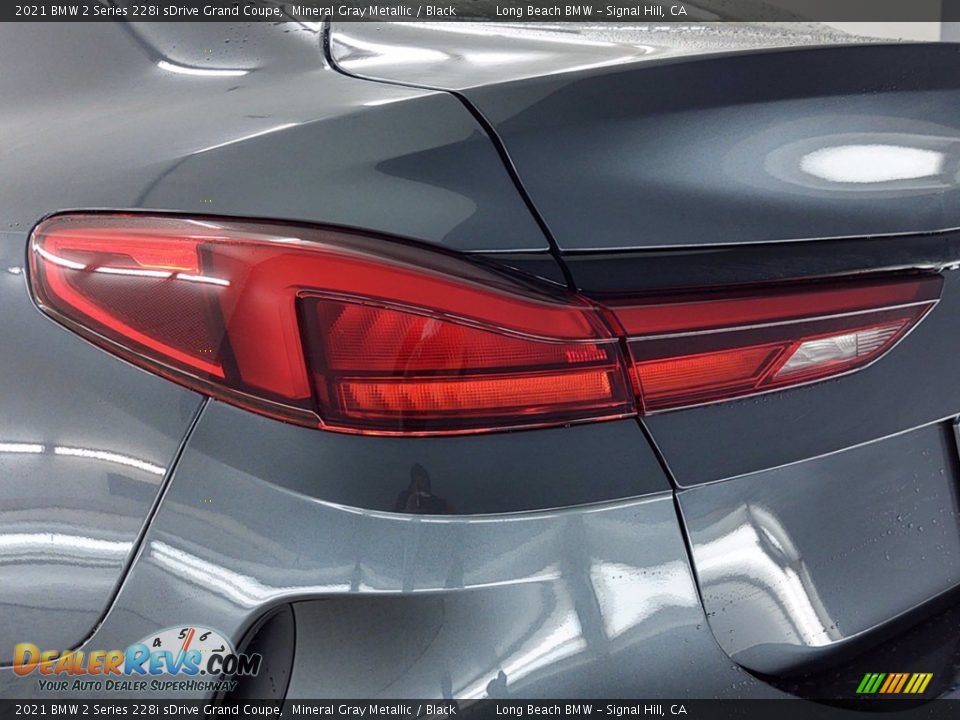 2021 BMW 2 Series 228i sDrive Grand Coupe Mineral Gray Metallic / Black Photo #6