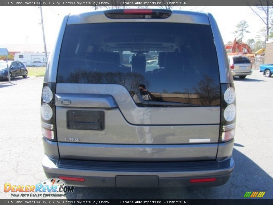 2015 Land Rover LR4 HSE Luxury Corris Grey Metallic / Ebony Photo #9