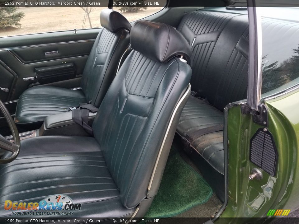Rear Seat of 1969 Pontiac GTO Hardtop Photo #12