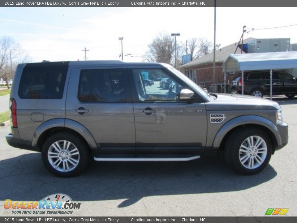 2015 Land Rover LR4 HSE Luxury Corris Grey Metallic / Ebony Photo #11