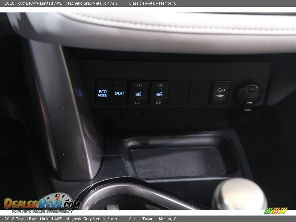 2018 Toyota RAV4 Limited AWD Magnetic Gray Metallic / Ash Photo #13