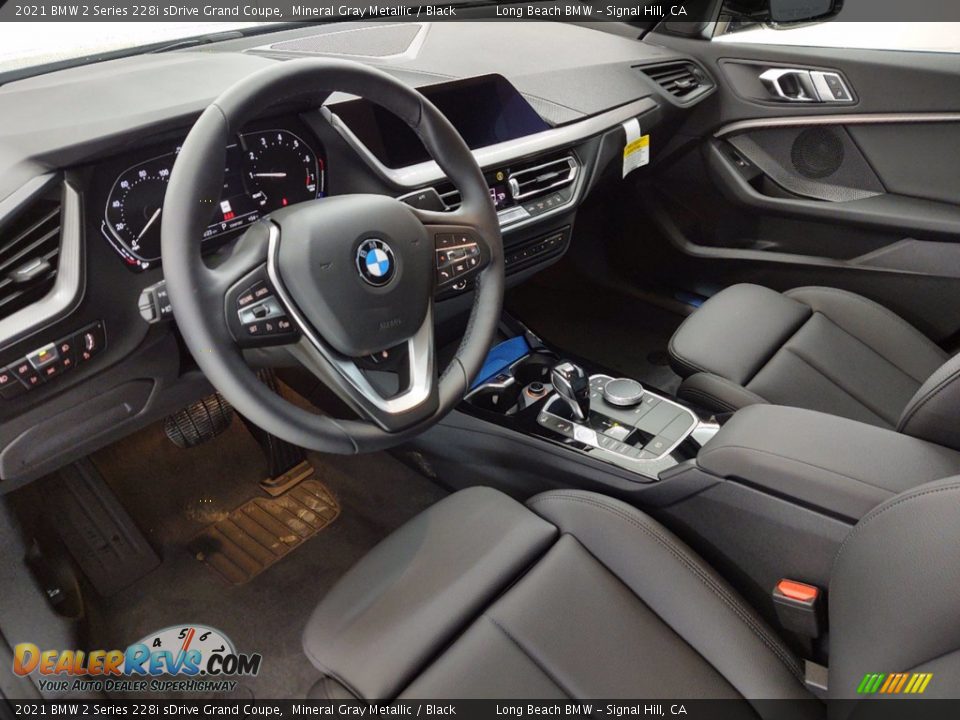 2021 BMW 2 Series 228i sDrive Grand Coupe Mineral Gray Metallic / Black Photo #12