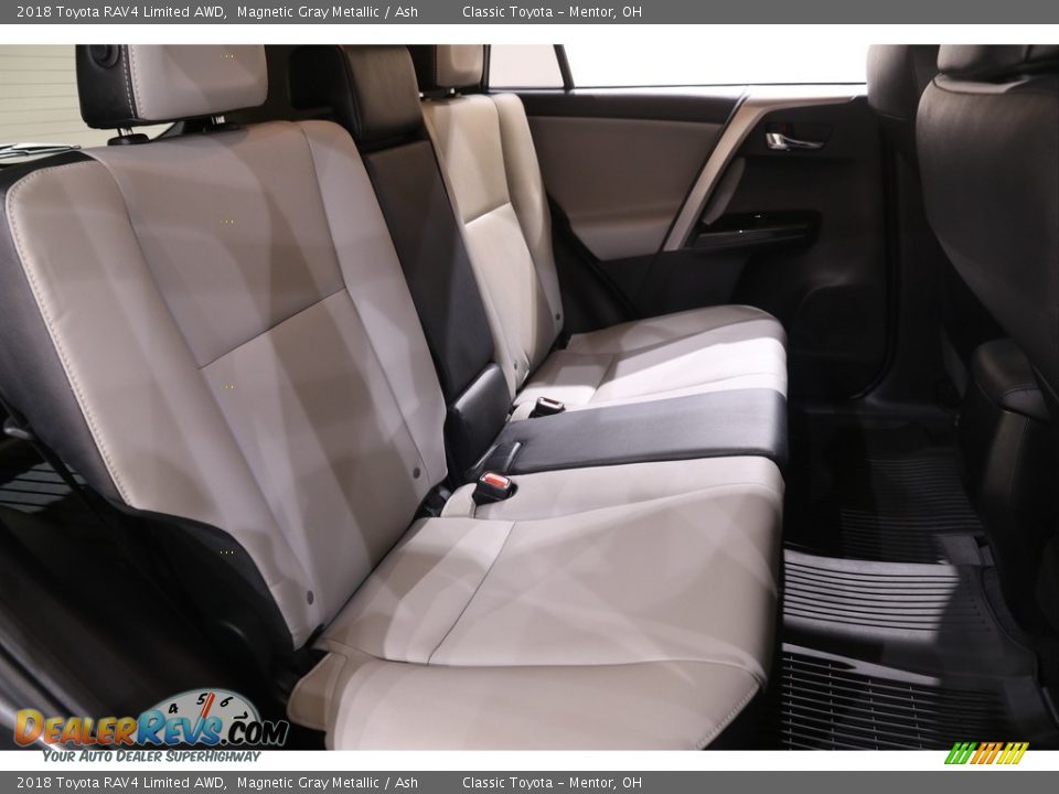 2018 Toyota RAV4 Limited AWD Magnetic Gray Metallic / Ash Photo #16