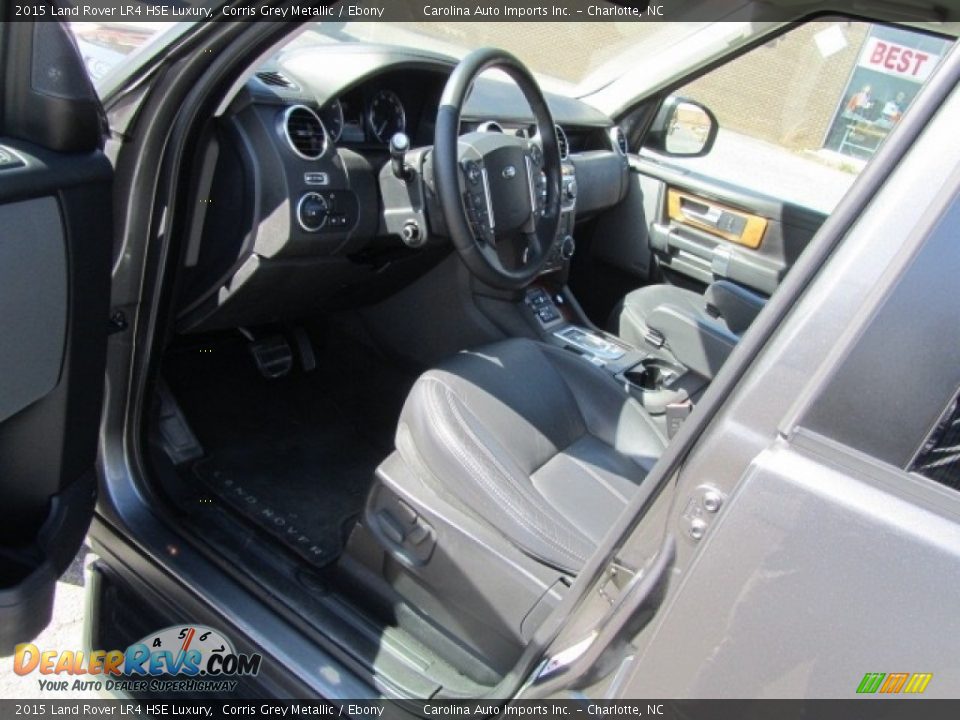 2015 Land Rover LR4 HSE Luxury Corris Grey Metallic / Ebony Photo #17